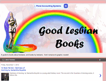 Tablet Screenshot of goodlesbianbooks.com